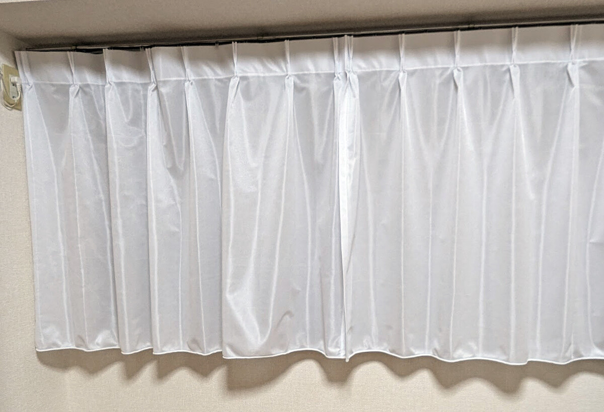 【ミラー・遮像・UVカット・遮熱・防蚊】ティーカ レースカーテン JD-75031 ホワイト