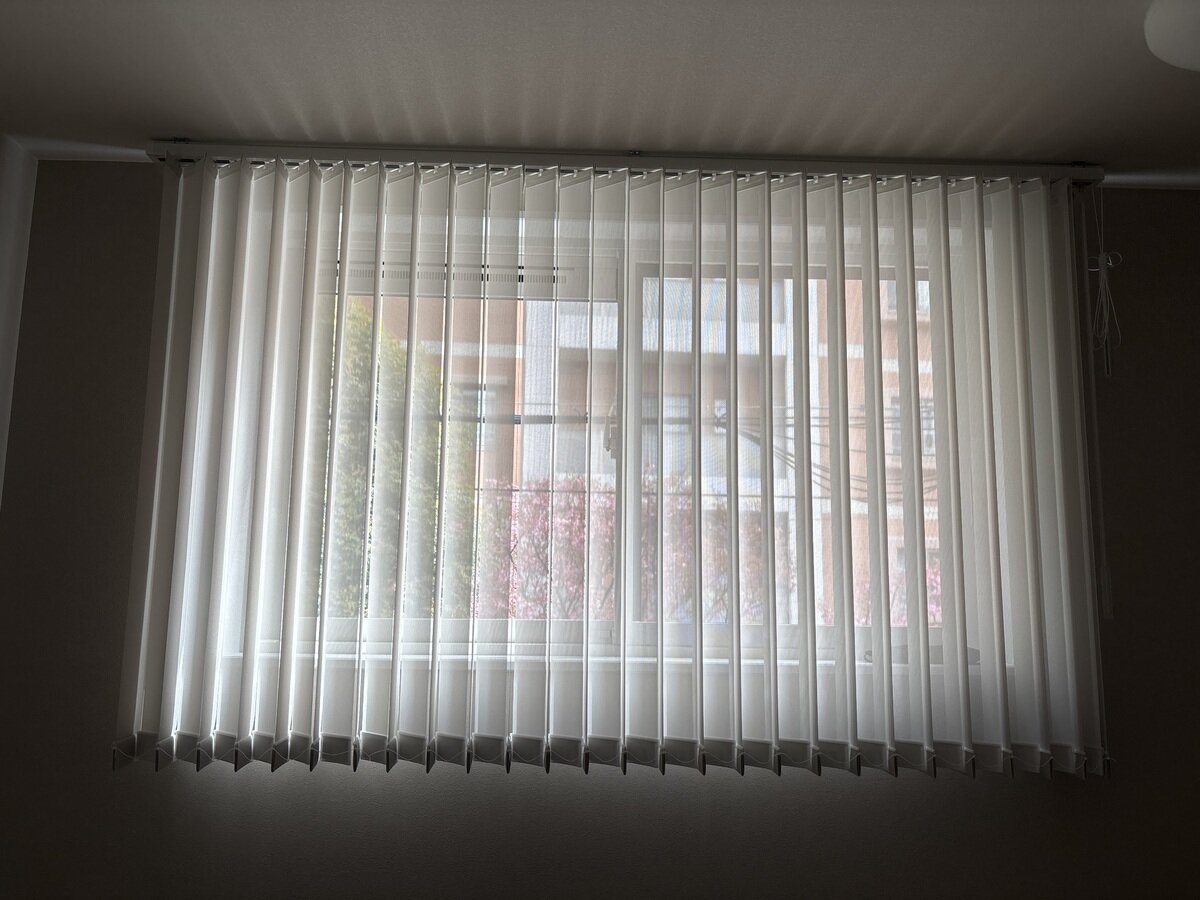 バーチカルブラインド-カジュアルウォッシャブル- リネングレー JC-6030