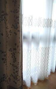 アイーシャ レースカーテン JB-92840 ベージュ