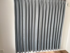 ソワレ カーテン JF-91029 ライトブルー