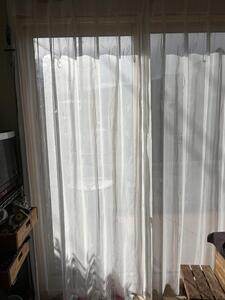 オーシャンウェイヴ レースカーテン JE-92540 ホワイト