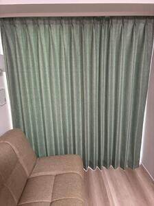 オリビア カーテン JE-99011 グリーン