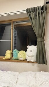 ナミ カーテン JD-19171 グリーン