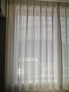 【ミラー・遮熱・UVカット】ハチエイチ レースカーテン JD-68008 ホワイト