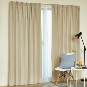 リネンライク クッションカバー J-98015 ベージュ